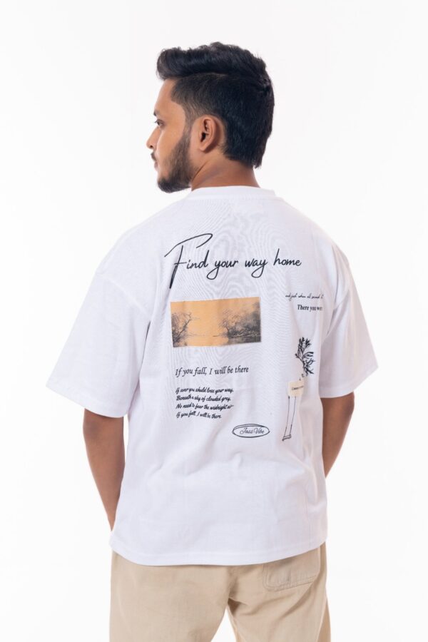 𝐃𝐫𝐨𝐩 𝐒𝐡𝐨𝐮𝐥𝐝𝐞𝐫 𝐓𝐞𝐞 — White